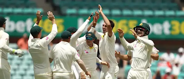 Australia's 4-0 triumph to them to third place in the ICC rankings.