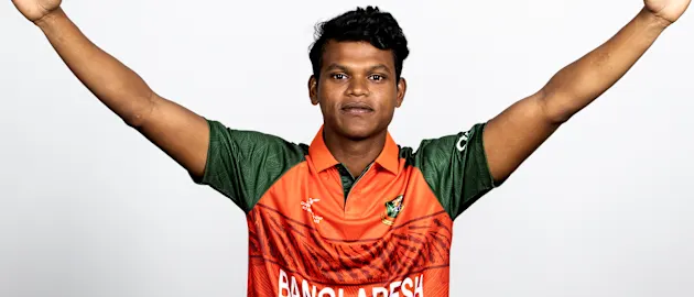 Bangladesh's alternate red kit