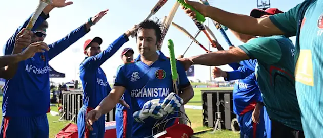 Asghar Afghan's emotional swansong