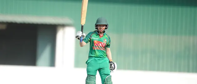 Sharmin Akhter scored 52 off 86 balls as Bangladesh Women chased the 145-run target in 39.1 overs