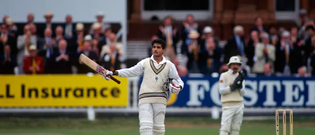 Sourav Ganguly made a century on Test debut at Lord's