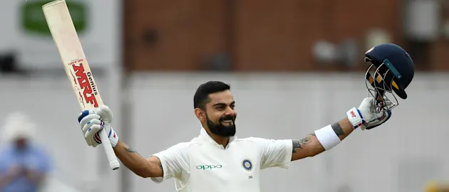 Virat Kohli made two centuries in the series