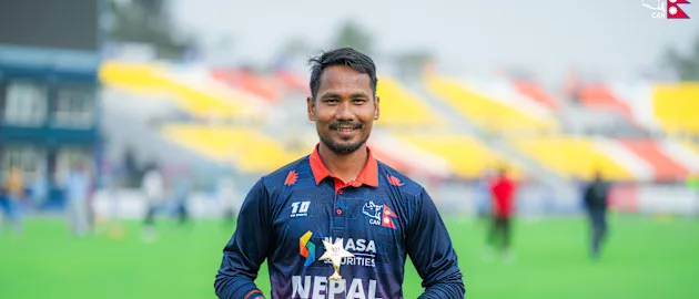 POTM;Nepal vs scotland match 4-2