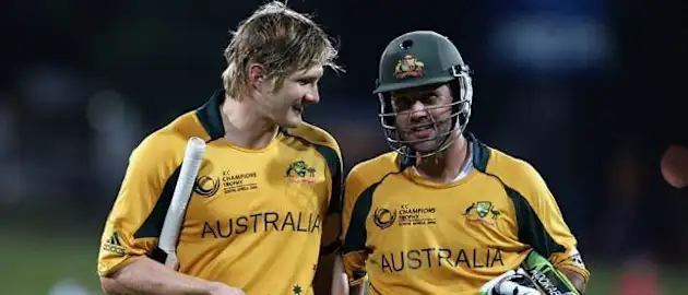 Watson and Ponting are the Australian batsmen to score tons in Champions Trophy