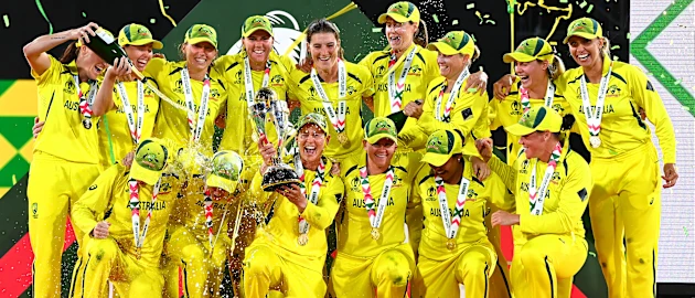 Australia winning shot