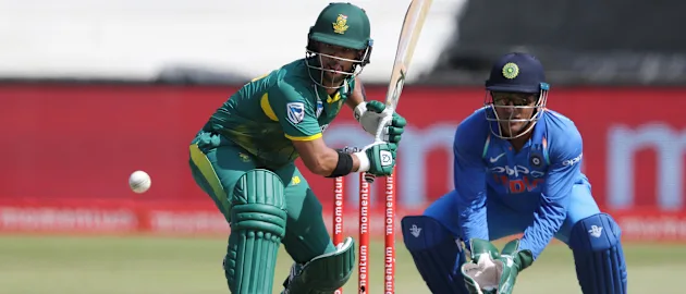 JP Duminy bats against India