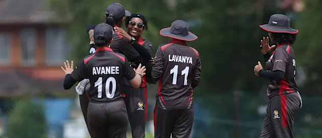 A collective bowling performance helped UAE win by 6 wickets against Thailand