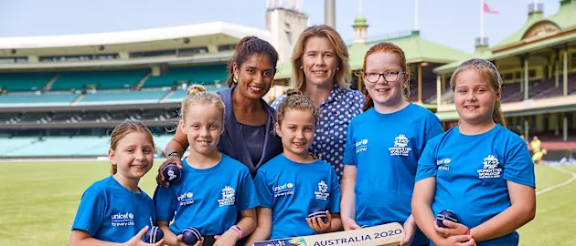 Mithali Raj and Alex Blackwell have been trailblazers for women and helped launch the UNICEF partnership extension with the ICC