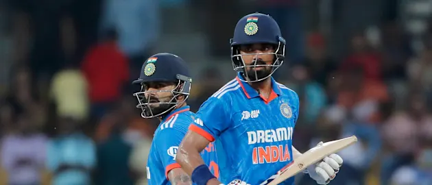 Virat Kohli and KL Rahul put on the highest partnership in the Asia Cup