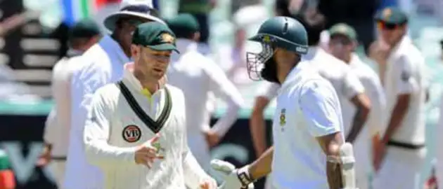 43077 Michael Clarke  and Hashim Amla