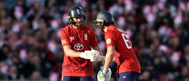 Phil Salt led England's record-shattering effort against the Proteas