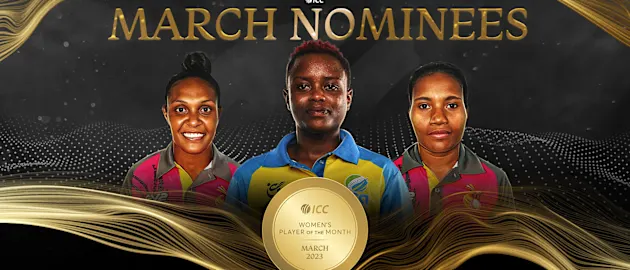 Women's POTM Nominees - March 2023