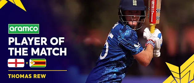 Rew's fiery knock guides the chase | POTM Highlights | U19 CWC 2026