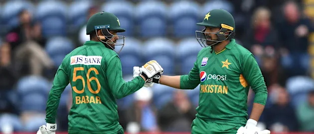 Azam and Sohail both brought up stylish half-centuries