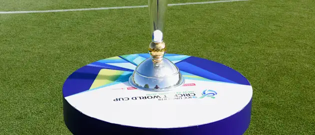 U19 Cricket World Cup trophy