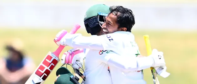 BAN v NZ report day five