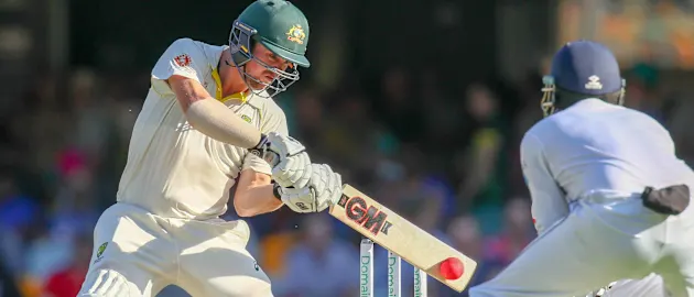 Head top scored for Australia in Brisbane with a 187-ball 84