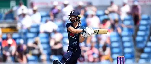 Amy Jones makes 63 against New Zealand