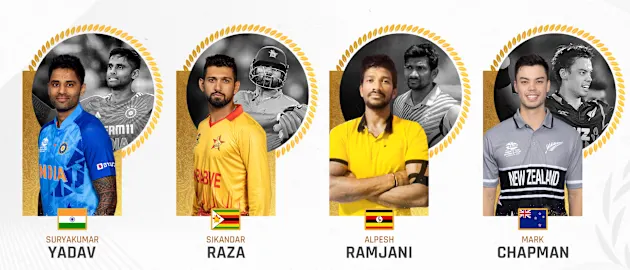 ICC Men’s T20I Cricketer of the Year 2023 shortlist