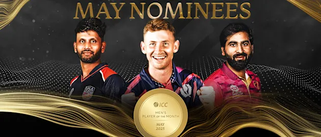 ICC Men's Player of the Month nominees for May 2025 revealed
