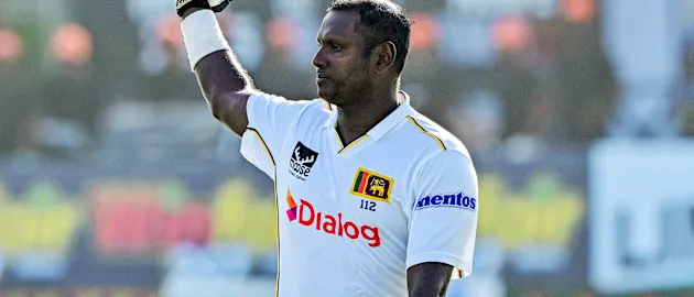 Angelo Mathews bids farewell to Tests