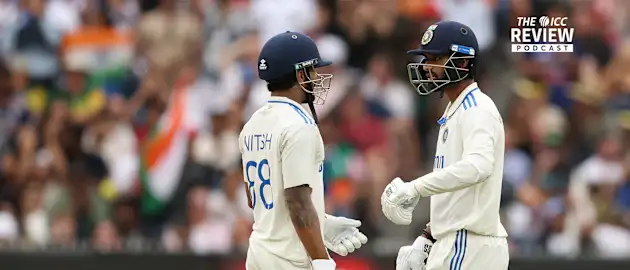 Washington Sundar and Nitish Reddy Test v Australia