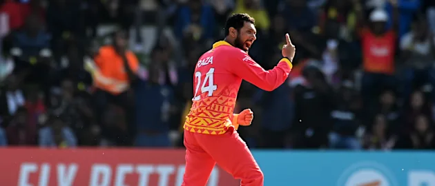 Sikandar Raza among the wickets