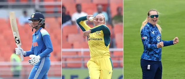 Mandhana, Gardner, Ecclestone