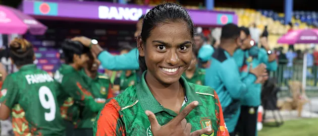 Marufa Akter made a brilliant start to ICC Women's Cricket World Cup 2025