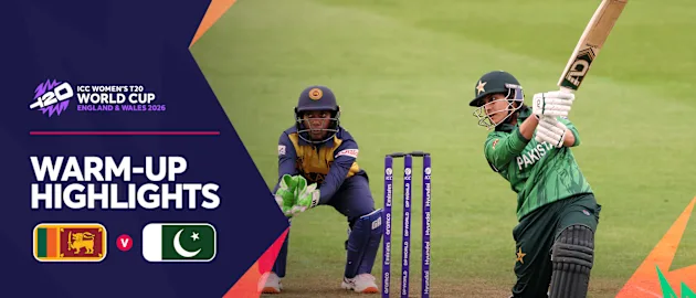 A commanding chase from Sri Lanka in Derby | Match Highlights | Women's T20WC 2026 warm-ups