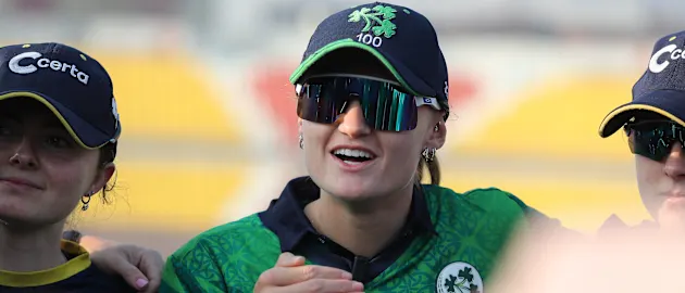 Gaby Lewis will lead Ireland at the ICC Women's T20 World Cup 2026