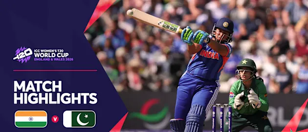 India boss the big Birmingham clash | Match Highlights | Women's T20WC 2026