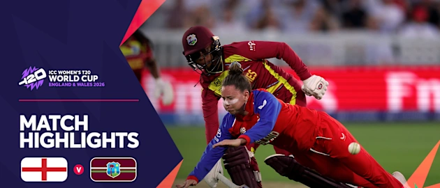 Stellar England storm into the semi-finals | Match Highlights | Women's T20WC 2026