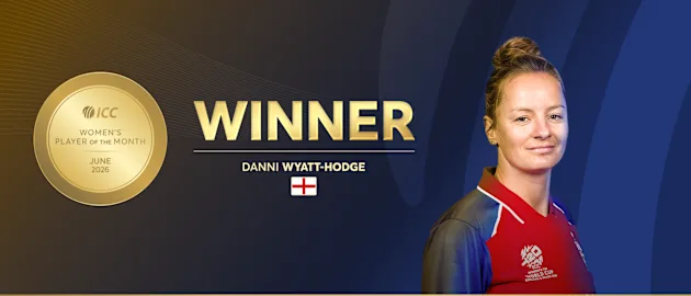 ICC Women’s Player of the Month for June 2026 revealed