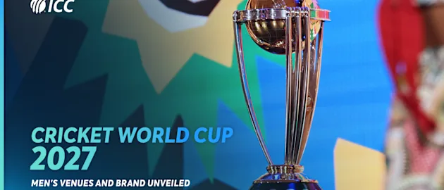 CWC27 venues and brand unveiled in a star-studded ceremony