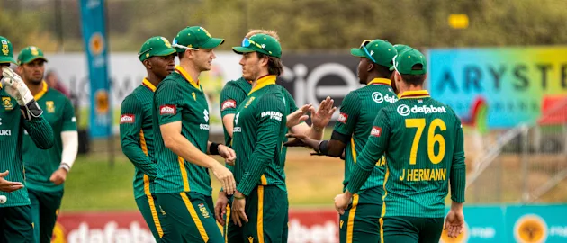 South Africa whitewashed Namibia 3-0 