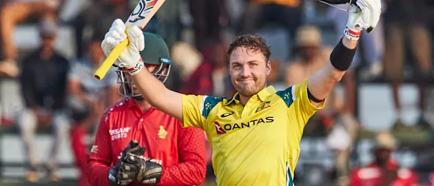 Josh Inglis' century laid the foundation for Australia win over Zimbabwe