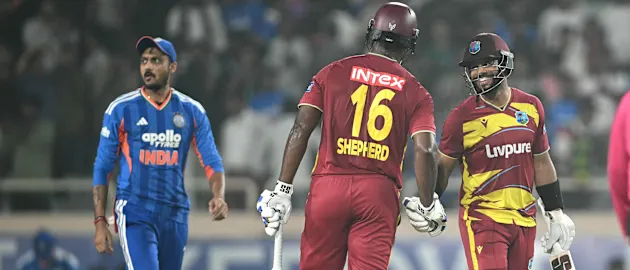 Hope, Rutherford lead West Indies to famous victory