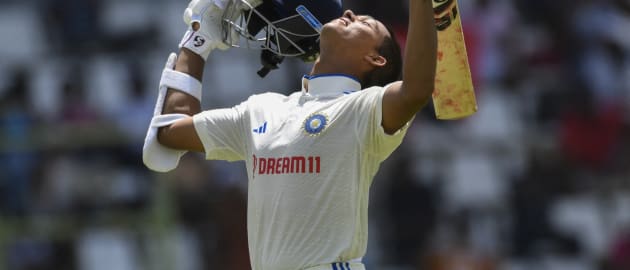 Yashasvi Jaiswal announced himself to the world with a century on Test debut