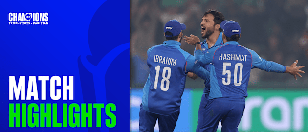 Afghanistan trump England in tense finish | Match Highlights | Champions Trophy 2025