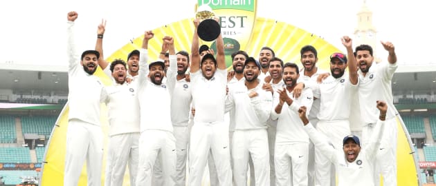 India secure historic series victory