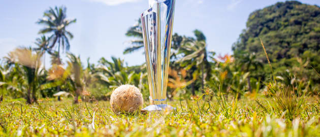 The ICC Men's T20 World Cup Trophy Tour in Fiji!
