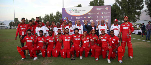 Oman v USA, 11th Match, ICC World Cricket League Division Three at Al Amarat, Nov 16 2018