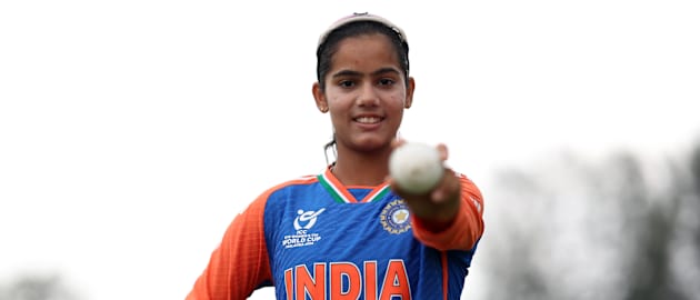 Vaishnavi Sharma with the first hat-trick of the tournament | U19WC 2025