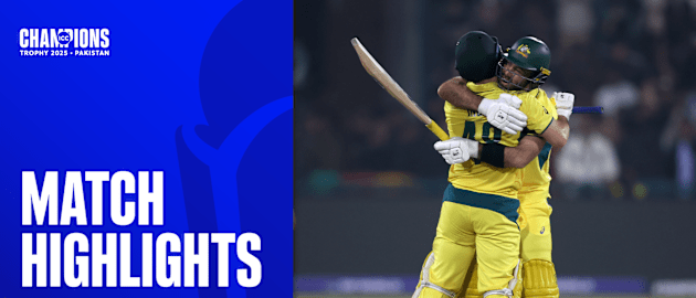 Australia topple records in thrilling win | Match Highlights | Champions Trophy 2025