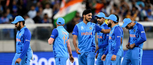 India register a massive win over Zimbabwe to set up semi-final bout ...