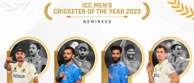 Shortlist for Sir Garfield Sobers Trophy for ICC Men's Cricketer of the Year 2023