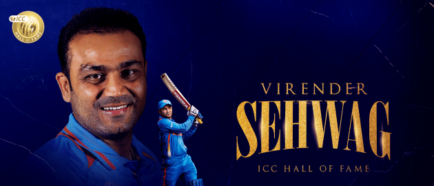 Virender Sehwag inducted into ICC Hall of Fame
