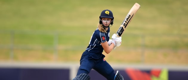 Darcey Carter was fast-tracked to the senior team after impressing in the U19 T20 World Cup