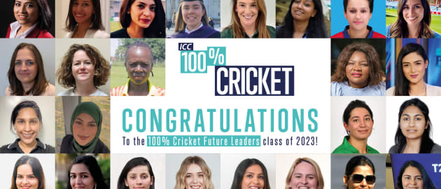 ICC 100% Cricket Future Leaders Class of 2023